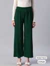 Tew Heavy Lycra Pleated Elastic Waist Plazo Wholesale Market In Surat